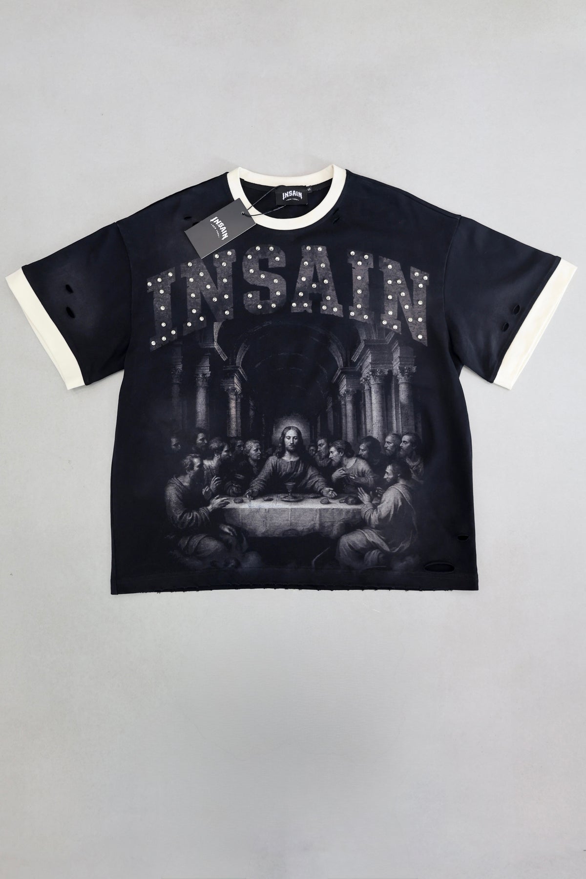 Last Supper Rhinestone Tee